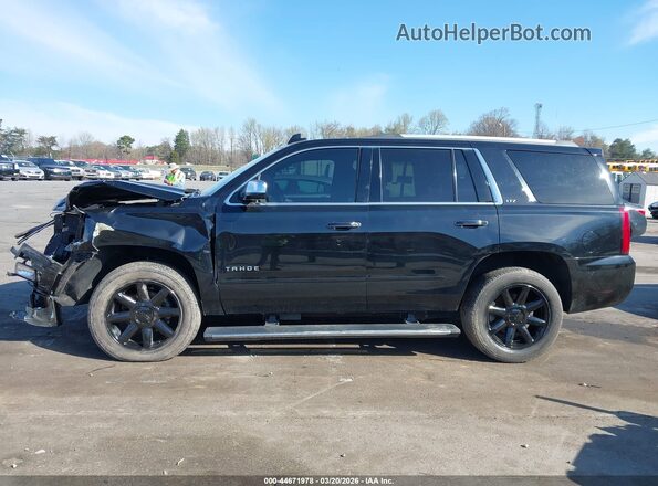 1GNSCCKC5GR156458 2016 CHEVROLET TAHOE Black Widok wnętrza 360 stopni