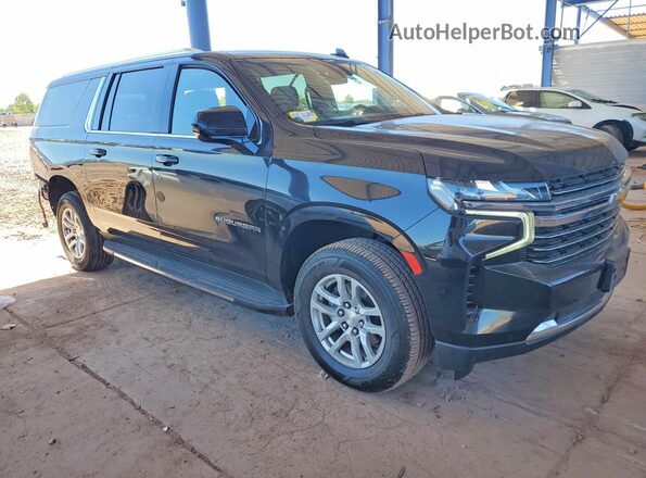 1GNSCCKD1PR165098 2023 CHEVROLET SUBURBAN Black წინა მარჯვენა