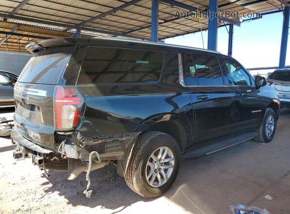 1GNSCCKD1PR165098 2023 CHEVROLET SUBURBAN Black უკანა მარჯვენა