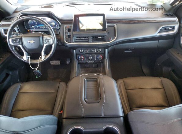 1GNSCCKD1PR165098 2023 CHEVROLET SUBURBAN Black წინა პანელის ხედი
