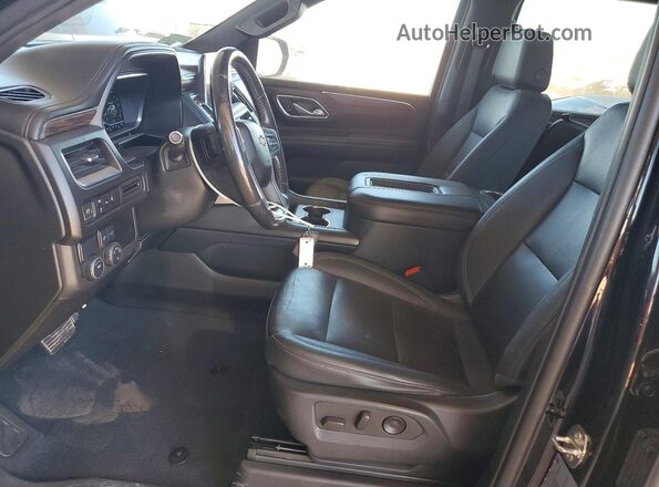1GNSCCKD1PR165098 2023 CHEVROLET SUBURBAN Black წინა სალონის ხედი