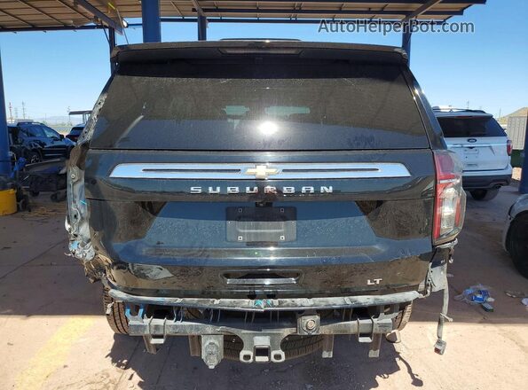 1GNSCCKD1PR165098 2023 CHEVROLET SUBURBAN Black უკანა ხედი