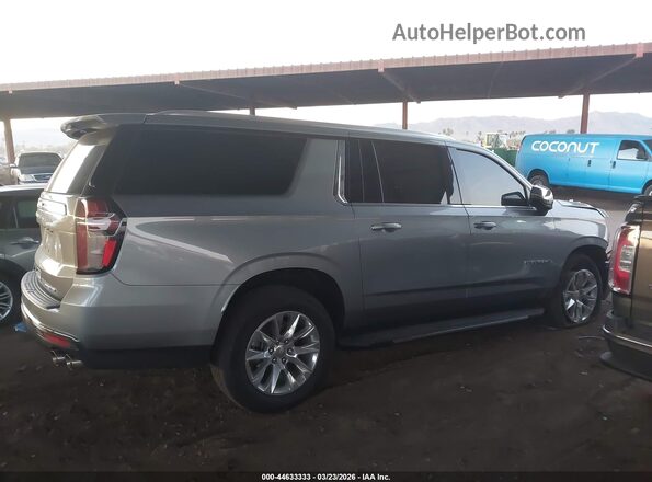 1GNSCFKD9PR468535 2023 CHEVROLET SUBURBAN Gray Вид задньої частини салону
