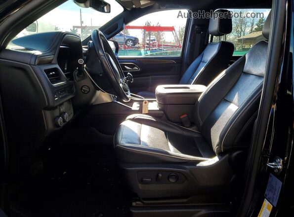 1GNSCFKDXPR132666 2023 CHEVROLET SUBURBAN Black წინა სალონის ხედი