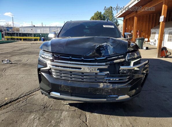 1GNSCFKDXPR132666 2023 CHEVROLET SUBURBAN Black წინა ხედი
