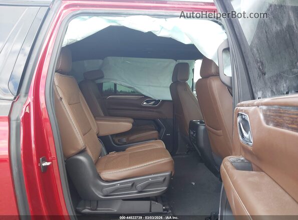 1GNSCGKL3MR125793 2021 CHEVROLET SUBURBAN Red VIN sticker view