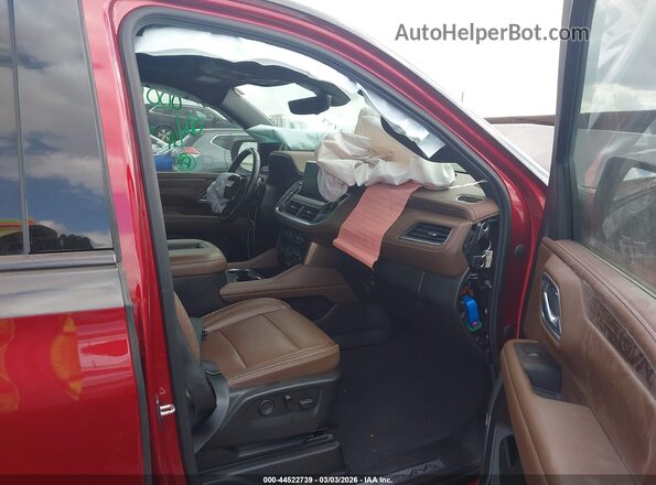1GNSCGKL3MR125793 2021 CHEVROLET SUBURBAN Red Front interior view