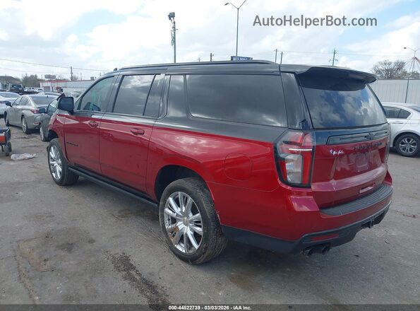 1GNSCGKL3MR125793 2021 CHEVROLET SUBURBAN Red Rear left