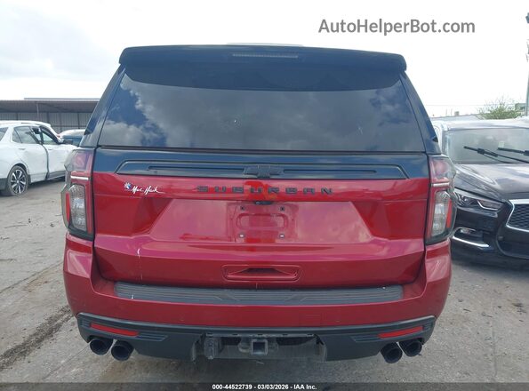 1GNSCGKL3MR125793 2021 CHEVROLET SUBURBAN Red 