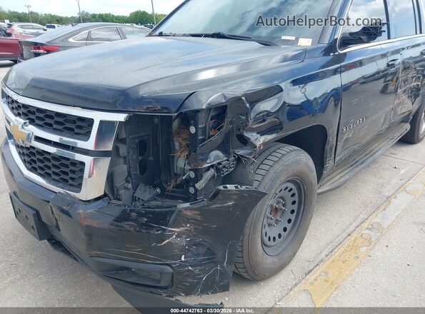 1GNSCHKC3GR276482 2016 CHEVROLET SUBURBAN Black Vista frontal