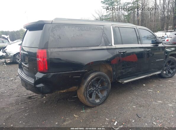 1GNSCHKC7GR417151 2016 CHEVROLET SUBURBAN Black Trasero derecho