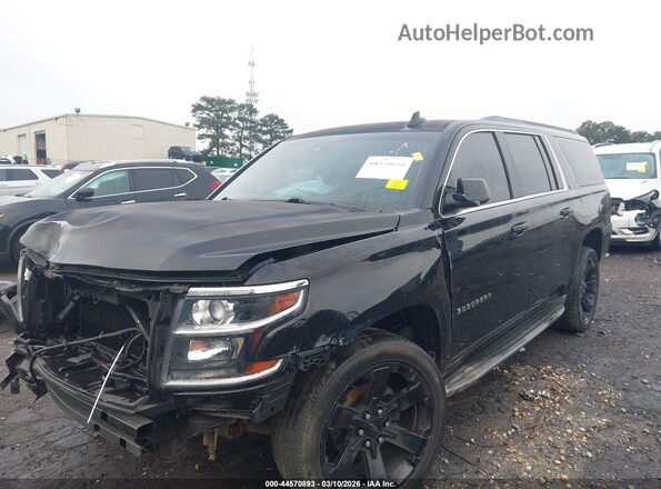 1GNSCHKC7GR417151 2016 CHEVROLET SUBURBAN Black Vista frontal