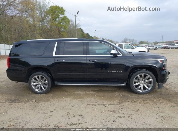 1GNSCJKC0HR288324 2017 CHEVROLET SUBURBAN Черный Вид задней части салона