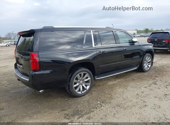 1GNSCJKC0HR288324 2017 CHEVROLET SUBURBAN Черный Задняя правая четверть