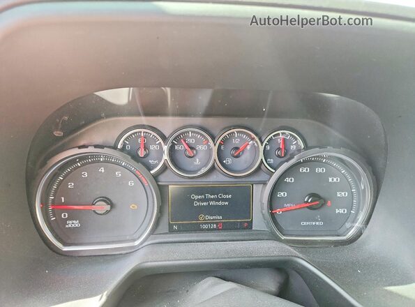 1GNSCLED6MR320591 2021 CHEVROLET TAHOE White Instrument cluster view