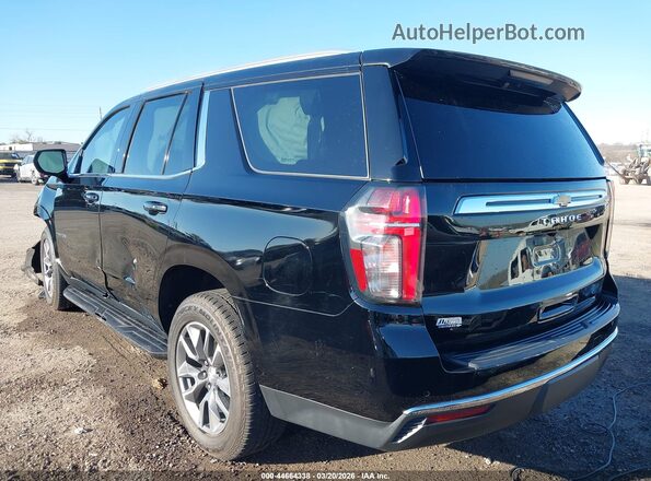 1GNSCMKD6PR117568 2023 CHEVROLET TAHOE Черный Задняя левая четверть