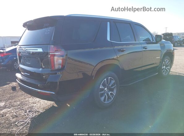 1GNSCMKD6PR117568 2023 CHEVROLET TAHOE Черный Задняя правая четверть