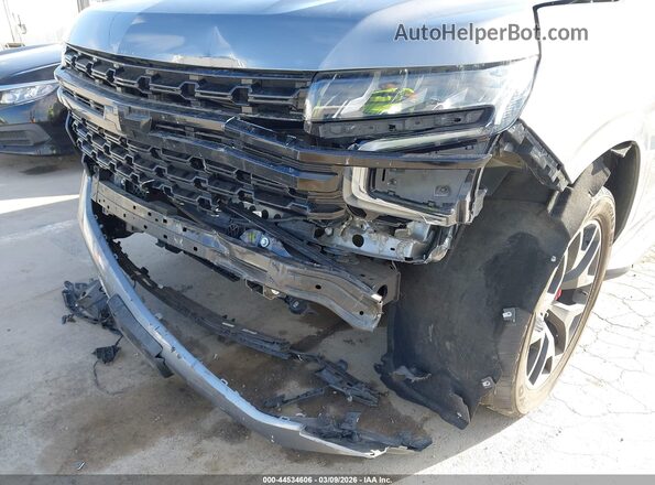 1GNSCMKD7MR199094 2021 CHEVROLET TAHOE Gray Вид спереду
