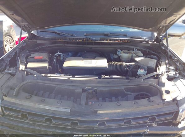 1GNSCMKD7MR199094 2021 CHEVROLET TAHOE Gray Вид ззаду