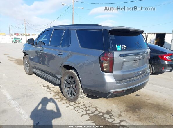 1GNSCMKD7MR199094 2021 CHEVROLET TAHOE Gray Задня ліва чверть