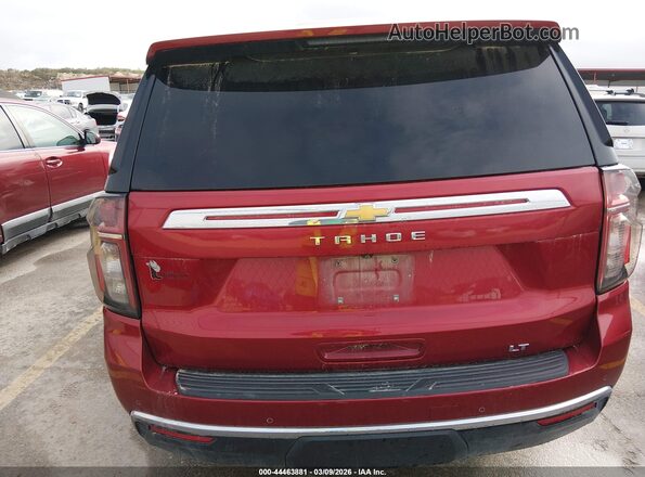 1GNSCNKD0MR155511 2021 CHEVROLET TAHOE Red 