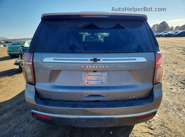 1GNSCNKD7MR100926 2021 CHEVROLET TAHOE Silver უკანა ხედი