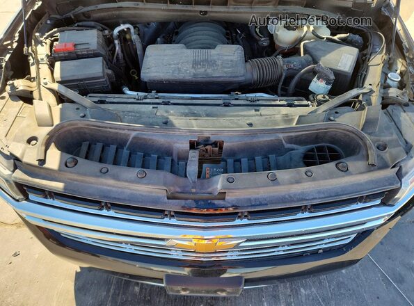 1GNSCNKD8MR317840 2021 CHEVROLET TAHOE Black ძრავის განყოფილების ხედი