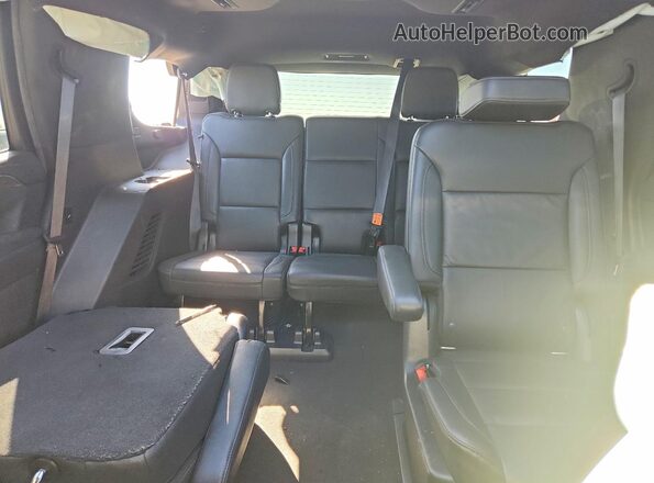 1GNSCNKD8MR317840 2021 CHEVROLET TAHOE Black უკანა სავარძლების ხედი
