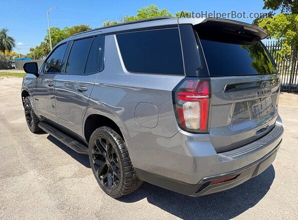 1GNSCNKD9MR103312 2021 CHEVROLET TAHOE Серый Задняя левая четверть