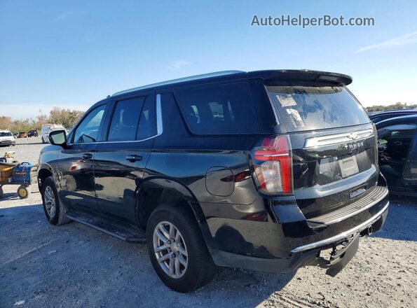 1GNSCNKDXMR275154 2021 CHEVROLET TAHOE Black Rear left