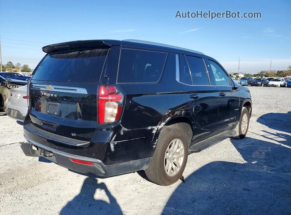 1GNSCNKDXMR275154 2021 CHEVROLET TAHOE Black Rear right