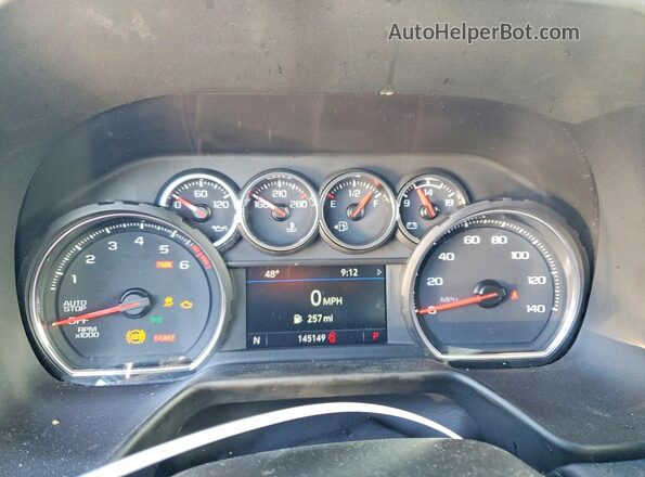 1GNSCNKDXMR275154 2021 CHEVROLET TAHOE Black Instrument cluster view