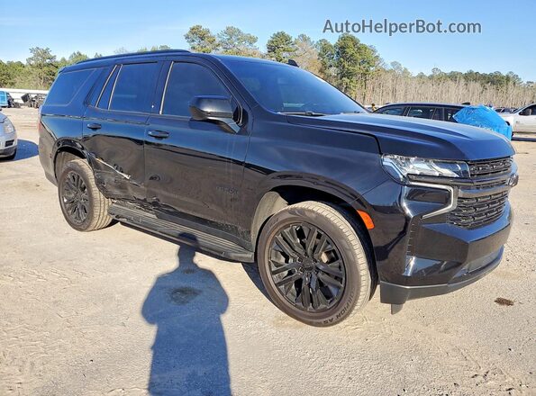 1GNSCRKD2MR458278 2021 CHEVROLET TAHOE Black Առջևի աջ