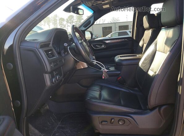 1GNSCRKD2MR458278 2021 CHEVROLET TAHOE Black Սալոնի դիմացի տեսք