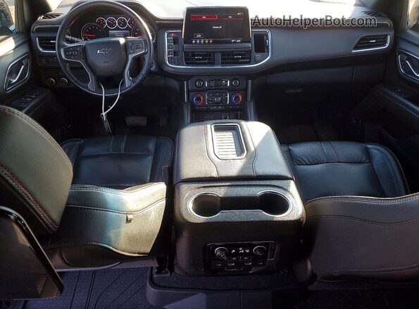 1GNSCRKD2MR458278 2021 CHEVROLET TAHOE Black Առջևի վահանակի տեսք