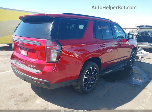 1GNSCRKD5NR183605 2022 CHEVROLET TAHOE Red 