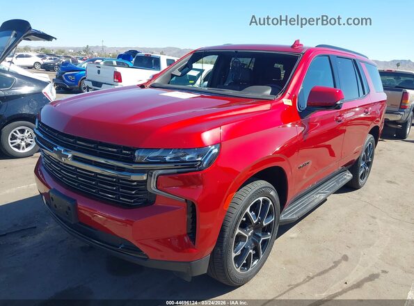 1GNSCRKD5NR183605 2022 CHEVROLET TAHOE Red 