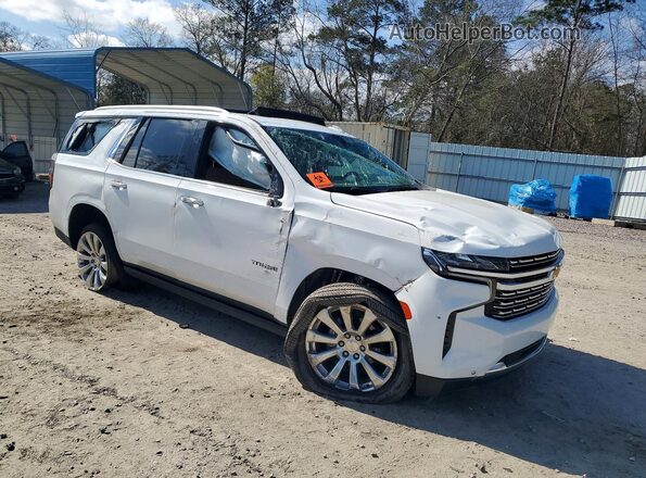 1GNSCSKD3MR288648 2021 CHEVROLET TAHOE White წინა მარჯვენა