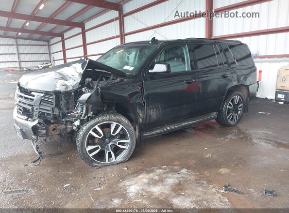 1GNSKBKC0JR151348 2018 CHEVROLET TAHOE Black Vista tres cuartos delantera izquierda