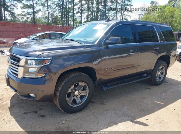 1GNSKBKC1GR450565 2016 CHEVROLET TAHOE Серый Передняя левая четверть