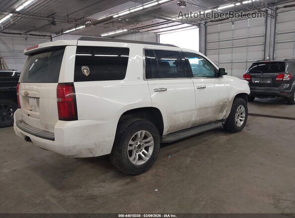 1GNSKBKC1HR359314 2017 CHEVROLET TAHOE White Tył prawy