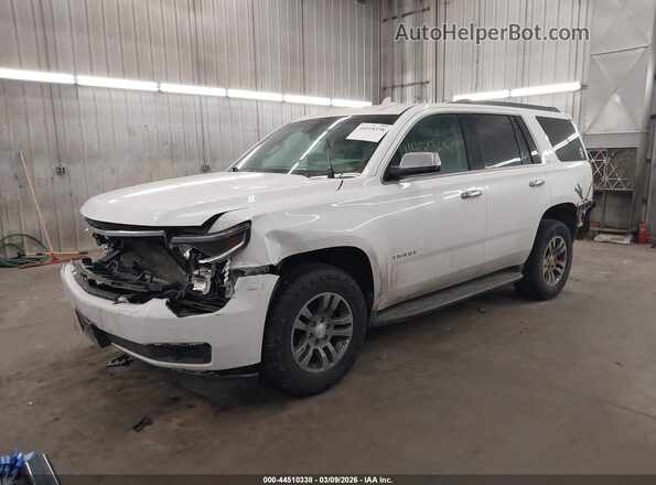 1GNSKBKC1HR359314 2017 CHEVROLET TAHOE White Przód lewy
