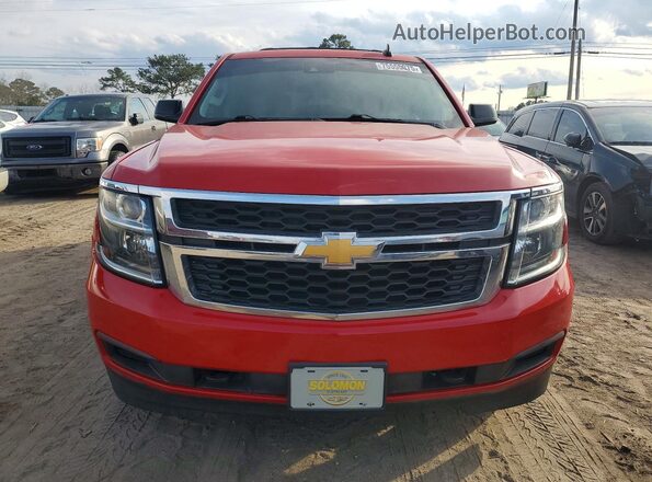 1GNSKBKC2GR330449 2016 CHEVROLET TAHOE Red წინა ხედი