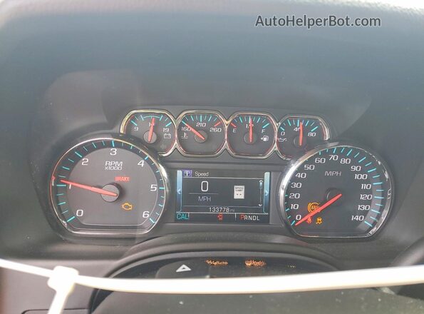 1GNSKBKC2KR182148 2019 CHEVROLET TAHOE Черный Вид щитка приборов