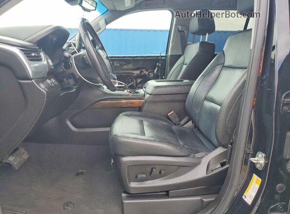 1GNSKBKC2KR182148 2019 CHEVROLET TAHOE Черный Вид салона спереди