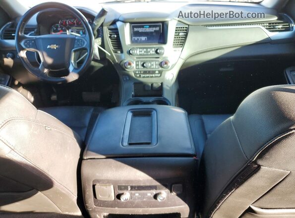 1GNSKBKC4KR170776 2019 CHEVROLET TAHOE Белый Вид панели приборов