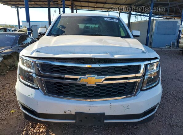 1GNSKBKC4KR170776 2019 CHEVROLET TAHOE Белый Вид спереди