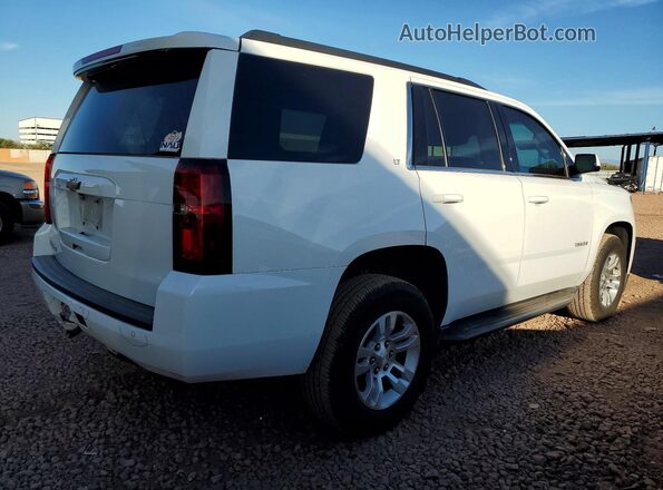 1GNSKBKC4KR170776 2019 CHEVROLET TAHOE Белый Задняя правая четверть