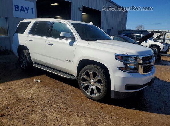 1GNSKBKC5HR194898 2017 CHEVROLET TAHOE White Передня права чверть