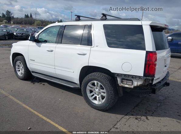 1GNSKBKC9GR209918 2016 CHEVROLET TAHOE Белый Задняя левая четверть